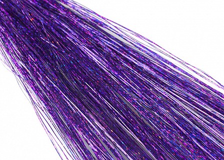 HEDRON Волокна синтетические плоские Flashabou Holographic PURPLE