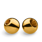 FLY-FISHING Латунные головки Brass Beads 3.8 mm (20 шт.) GOLD