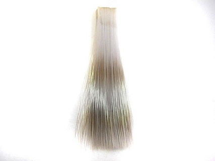 HARELINE Хвостики тонированные Tinted Mayfly Tails #8 BLACK BARRED WHITE