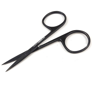 FLY-FISHING Ножницы прямые общего назначения ALL PURPOSE SCISSOR 4”0 HALF BLACK ZF-284