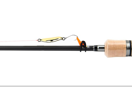 Держатель крючка на бланк удилища "FISH SEASON" ЧЁРНЫЙ