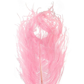 WAPSI Перья страуса Ostrich Herl PINK