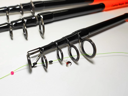 Удилище телескоп. Ловитва "Балдёжка" 3,6м (30-80 гр)