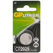 Элемент питания GP CR-2025 BL-20 Lithium 3V