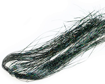 Sybai Синтетическое волокно Holographic Tinsel Hair, Black