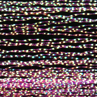 HENDS Синтетическое волокно Krystal Flash  Micro Violet Dark #17