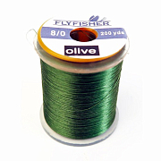 FLYFISHER Монтажная нить 8/0 180м OLIVE