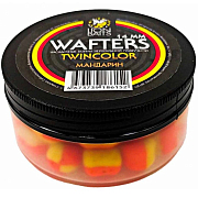 LION BAITS Бойлы нейтральной плавучести двухцветные Wafters МАНДАРИН 12 мм