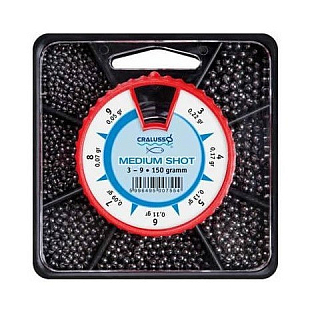 Cralusso 3026-M Набор грузил 150 гр 7 размеров 3/4/5/6/7/8/9