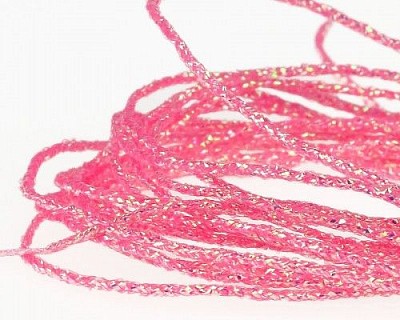 Sybai Плетеный шнур Pearl SolidRib 1мм, Pink