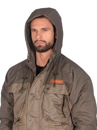 Костюм демисезонный "Таймень" до-15°C, цв.хаки, тк.Breathable р.48-50/170-176