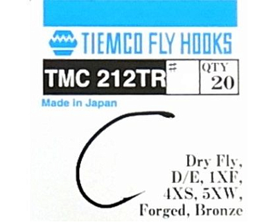 TIEMCO Крючки TMC212TR #13 (20 шт.)