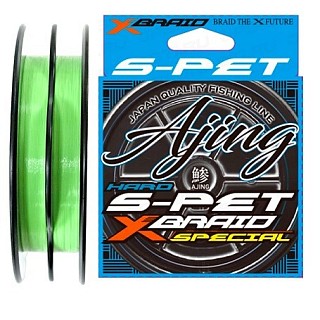Леска YGK S-Pet Ajing 200m #0.25, 0,087мм (0.630 кг)