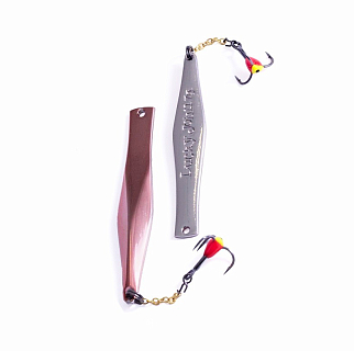 Блесна вертикал. зим. Lucky John KALOMIES с цеп. и кр. 60мм CS блистер