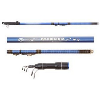 Удилище с/к "Волжанка Мини" 3.5м (6 секций) тест до 25гр (IM6)