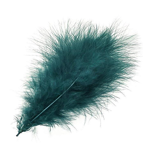 FLY-FISHING Перья марабу MARABOU PLUMES SELECT Blue Night