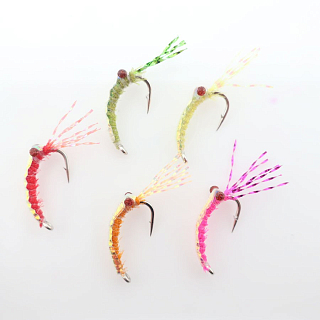 Мушка Омулевая Рачок голограф. кр. №10 Братск