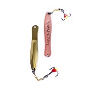 Блесна вертикал. зим. Lucky John WALLE с цеп. и кр. 50мм GS блистер