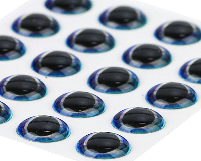 Sybai Глазки 3D Epoxy Eyes, Magic edge, 8mm