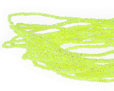 Sybai Плетеный шнур Pearl SolidRib 1мм, Fluo Yellow