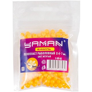 Пенопласт рыболовный Yaman Ваниль, желтый