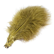 WAPSI Отборные перья "марабу" Select Marabou Plumes SCULPIN OLIVE (12 шт.)