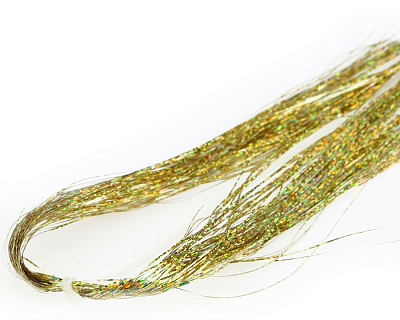 Sybai Синтетическое волокно Holographic Tinsel Hair, Gold