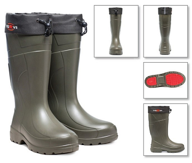Сапоги "TORVI" ЭВА (t-25) вкладыш, подошва ТЭП р.45/46 оливковый