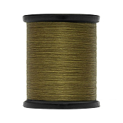 UNI Монтажная нить Thread 6/0 200y Olive Dun (вощеная)