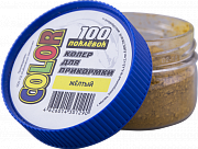 Колер "100 Поклёвок" жёлтый (1 шт  - банка 50 гр.)