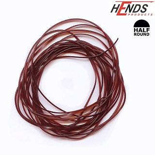  Материал для тела HENDS Products Body Glass micro - half round Rusty Brown #22
