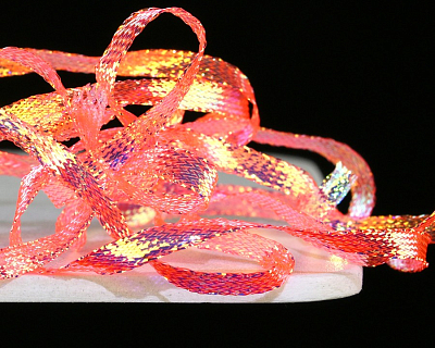 Sybai Материал для тела Mirage Braidback, 3,5mm, Fluo Salmon