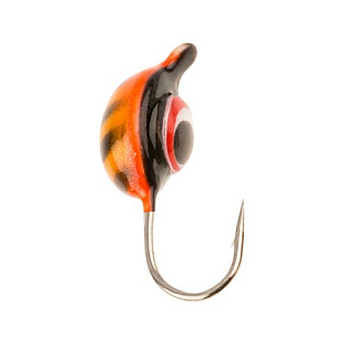 Мормышка W Spider Плавунец с ушком краш. 4,0 мм 0,90 гр. 130 с глазком