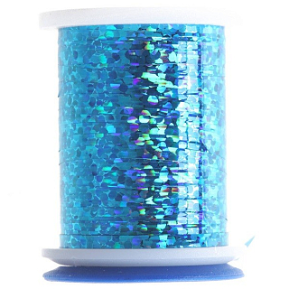 VEEVUS Голографический люрекс Holographic Tinsel MEDIUM 20 m HOLO TEAL