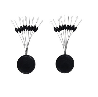 6010 S+L Силиконовый стопор Овал (2 х 9шт.) Kosadaka