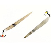 Зимняя блесна MF Ice Маралистик 90 90мм, 15гр подвес мельхиор