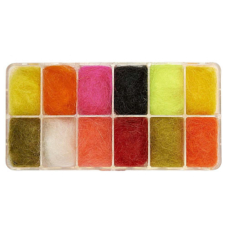 VENIARD Набор даббингов Seals Fur Substitute Dispenser Mixed 12 colors