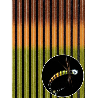 Сибирский Лов Пленка для тела Зебра Трехцветная 2,0 мм (цвет  8)