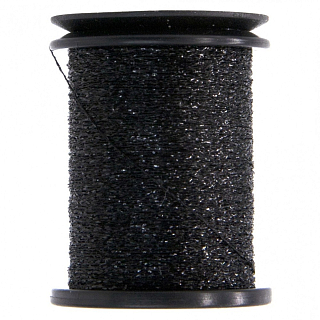 Semperfli Плетеная тесьма Micro Glint Nymph Tinsel BLACK