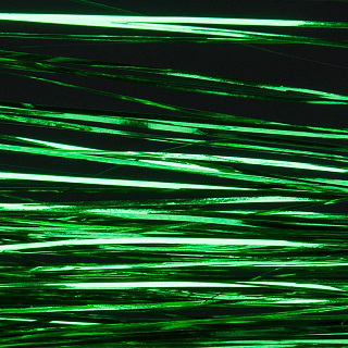 FLY-FISHING Волокна синтетические плоские Flashabou 1/69" KELLY GREEN