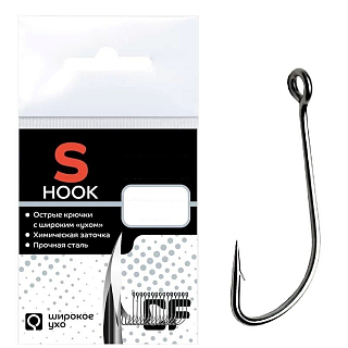 CF Крючок S Hook  №4 (10шт)