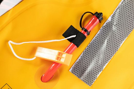 Автоматический надувной спасательный жилет, оранжевый