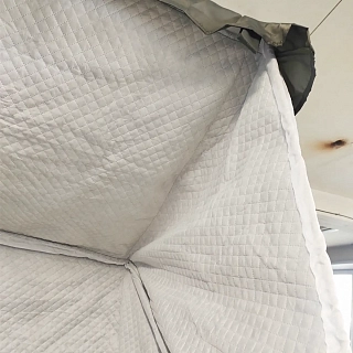 Палатка-сани рыбацкая АНГАРА утепленная 220х135х75см (хаки)