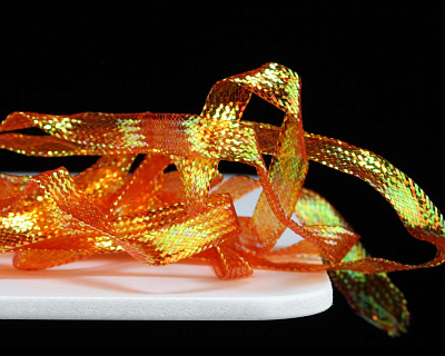 Sybai Материал для тела Pearl Braidback, 4,5mm, Burnt Orange