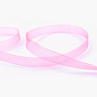 Органза BLITZ 10мм, 22,8м, №029 ярко-розовый