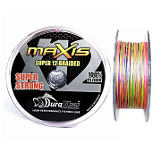 Шнур DuraKing MAXIS X12 #4.0, 0.33мм, 28,1 кг (150 м) мультиколор