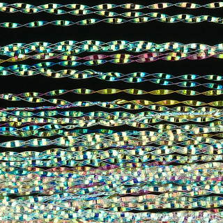 FLY-FISHING Волокна синтетические крученые Crystal Flash RAINBOW