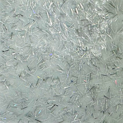 JPF Силикон светонакопительный Wakasagi Glow 5х5см, #31 серый с блестками дождик