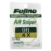 FUJINO Конусный подлесок F-2 Air Sniper Leader Clear Green 9ft 4X 