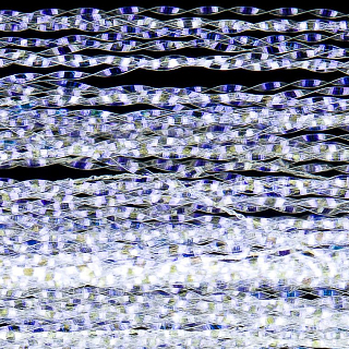 HENDS Синтетическое волокно Krystal Flash - UV Ice Effect UV White #100